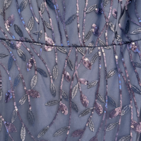 Ever Pretty Double V-Neck Fishtail Sequin Evening Dress - Picture 3 of 16